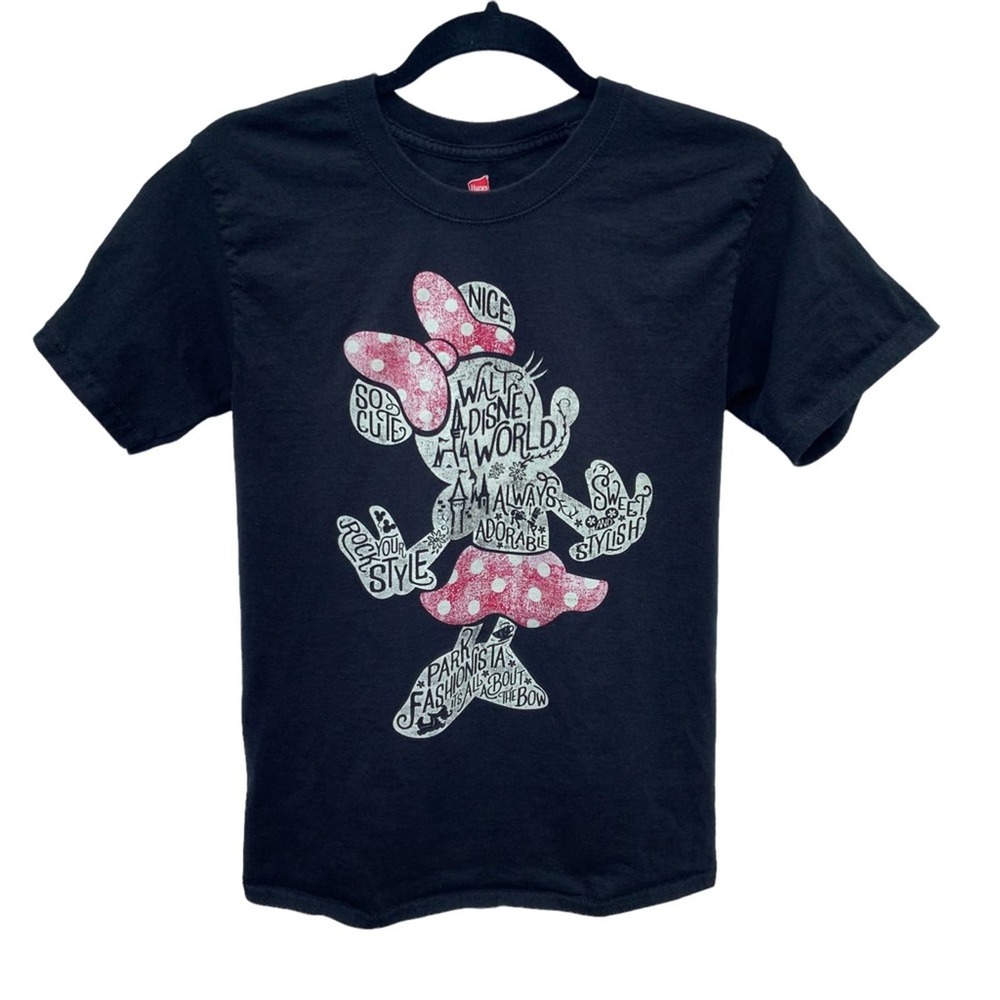 Disney by‎ Hanes t-shirt Minnie Mouse fashionista size small